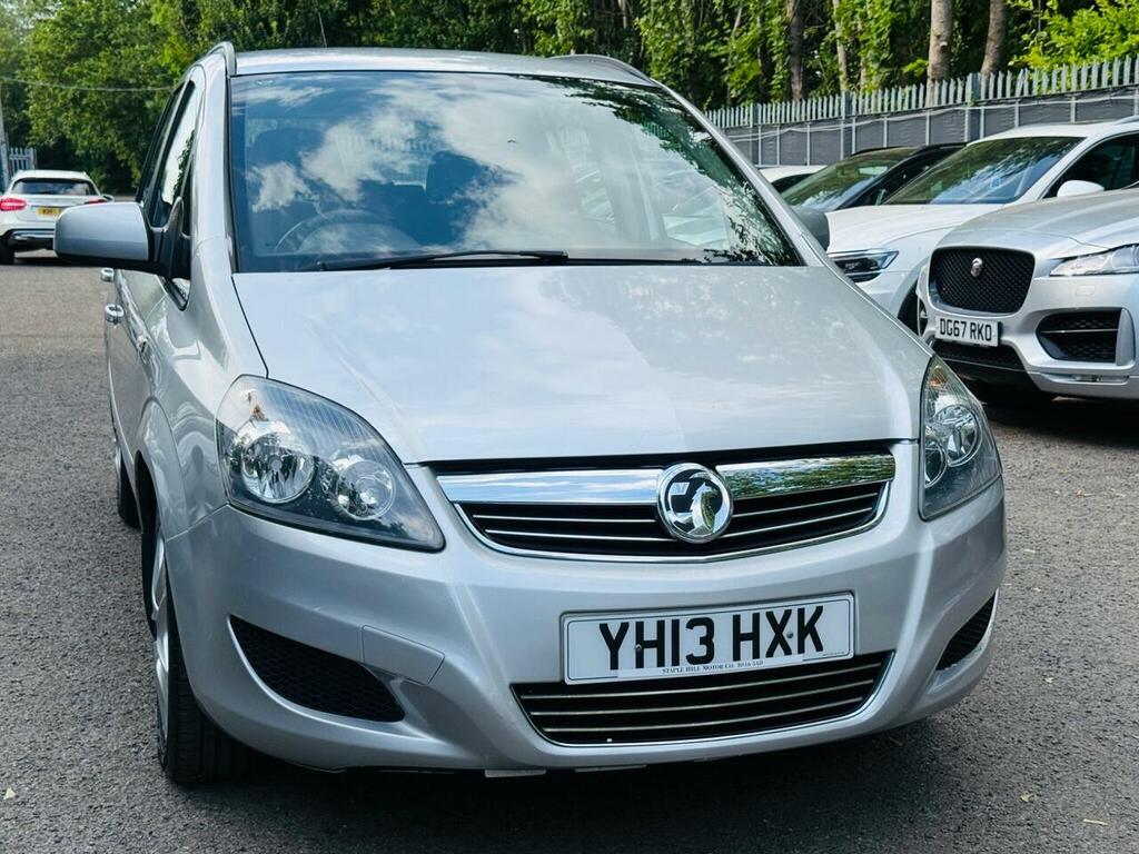 Vauxhall Zafira 1.6 16V Exclusiv Euro 5 Silver #3