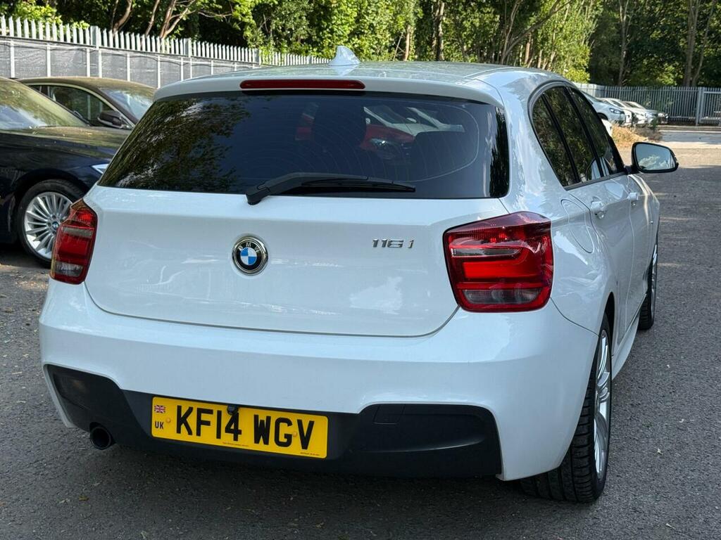 BMW 1 Series 1.6 116I M Sport Hatchback Euro 6 White #5