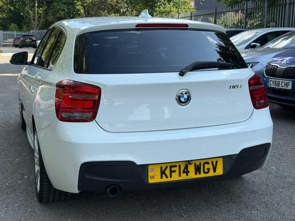 BMW 1 Series 1.6 116I M Sport Hatchback Euro 6 White #6