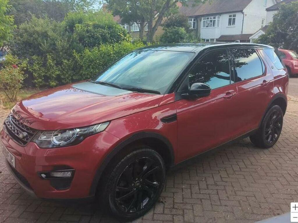Land Rover Discovery Sport 2.0 Td4 Hse 4Wd Euro 6 Ss Red #2