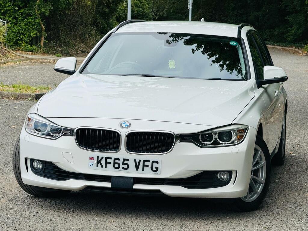 BMW 3 Series 2.0 320I Se Touring Euro 6 Ss White #2