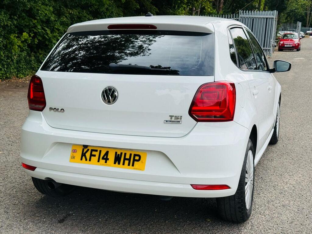 Volkswagen Polo 1.2 Tsi Bluemotion Tech Match Hatchback KF14WHP White #6