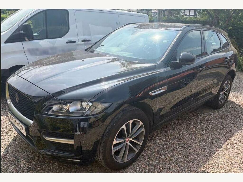 Jaguar F-Pace 2.0 D180 R-sport Awd Euro 6 Ss Black #2