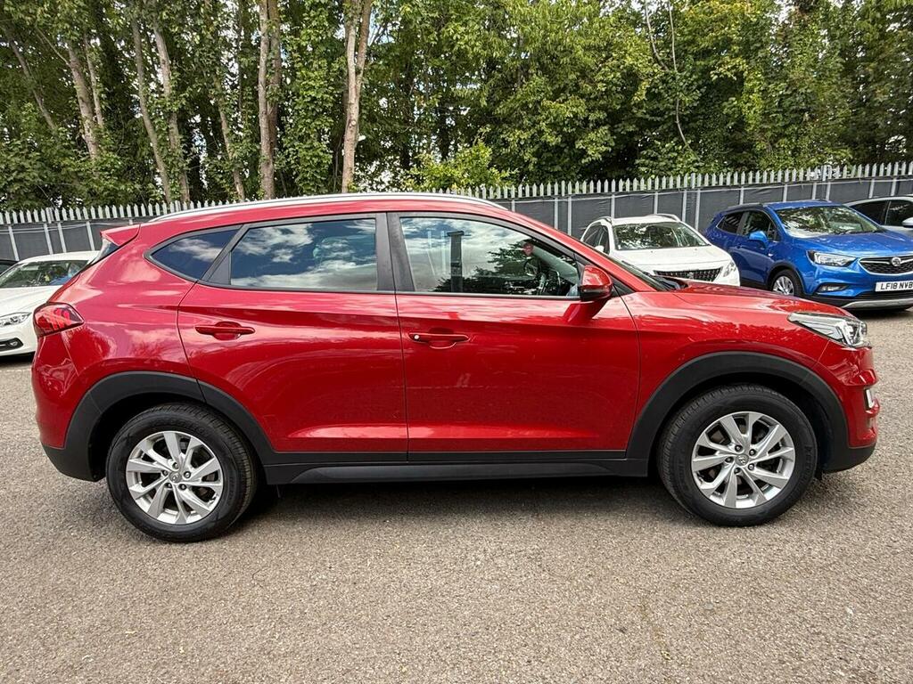 Hyundai Tucson 1.6 T-gdi Se Nav Dct Euro 6 Ss Red #6