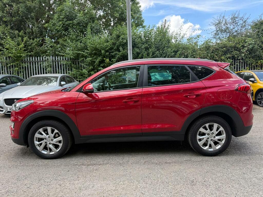 Hyundai Tucson 1.6 T-gdi Se Nav Dct Euro 6 Ss Red #5