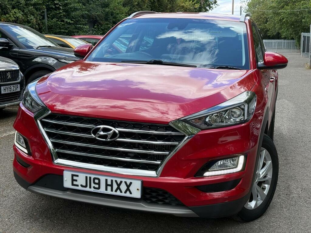 Hyundai Tucson 1.6 T-gdi Se Nav Dct Euro 6 Ss Red #2