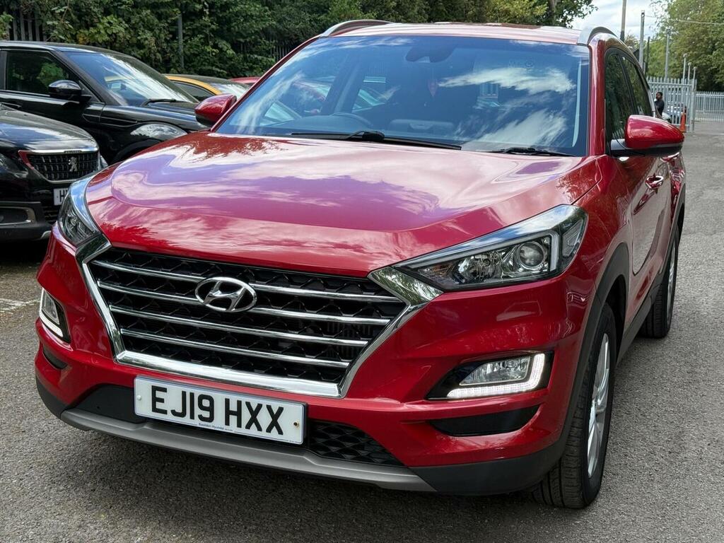 Hyundai Tucson 1.6 T-gdi Se Nav Dct Euro 6 Ss Red #4