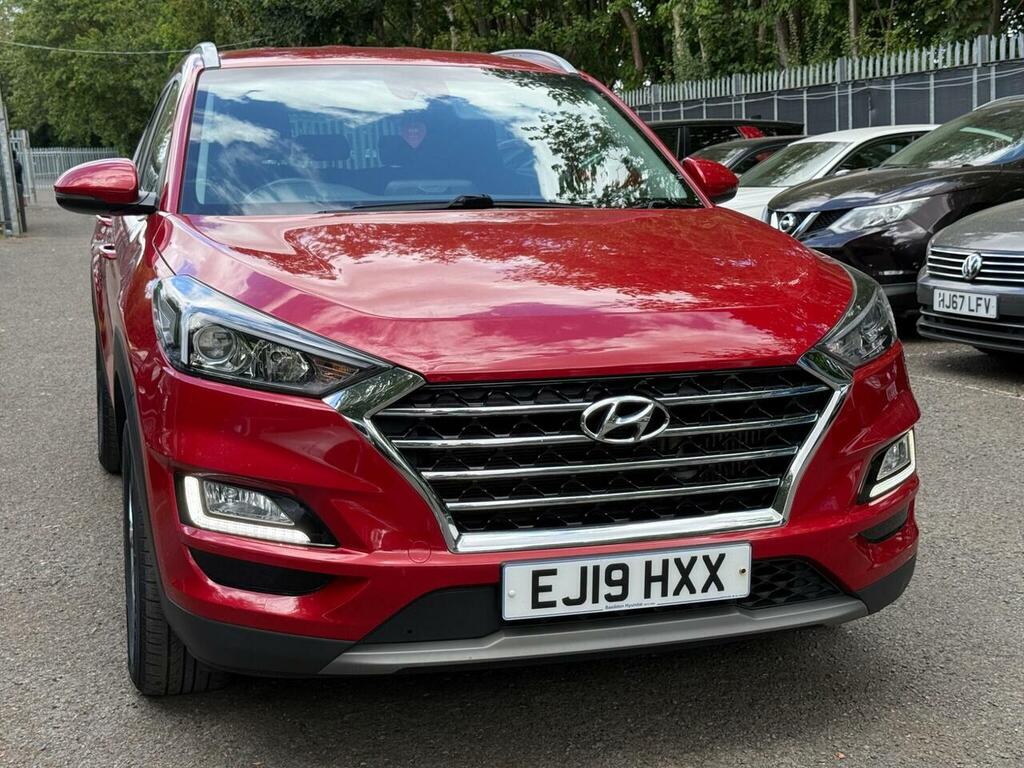 Hyundai Tucson 1.6 T-gdi Se Nav Dct Euro 6 Ss Red #3