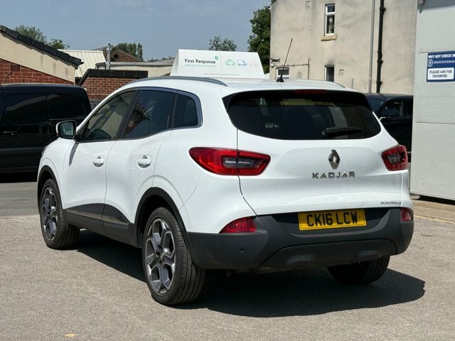 Renault Kadjar 1.2 Tce Dynamique S Nav Suv Euro CK16LCW White #3