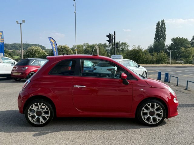 Fiat 500 1.2 S Hatchback Euro 6 Ss 69 VK14RUJ Red #5