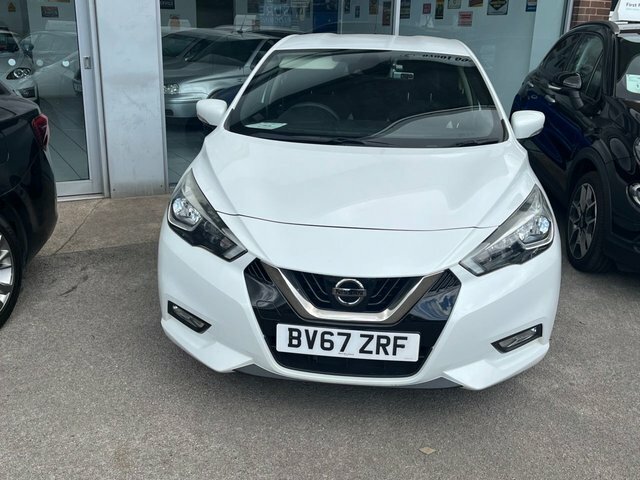 Nissan Micra 1.0 Acenta Hatchback Euro 6 71 White