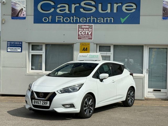 Nissan Micra 1.0 Acenta Hatchback Euro 6 71 White