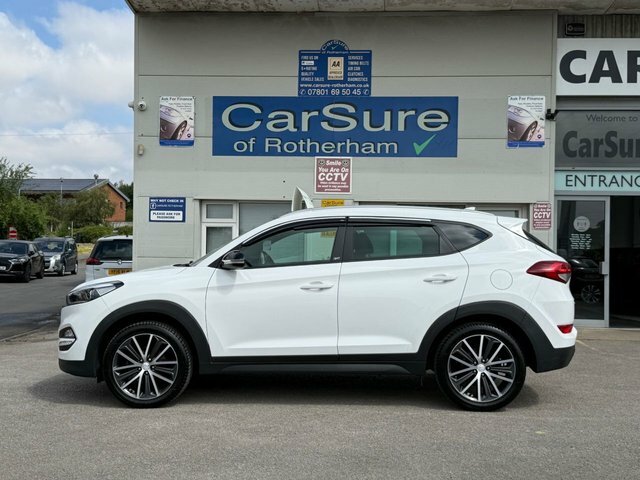 Hyundai Tucson 1.7 Crdi Blue Drive Go Se Suv E DA18YNR White #2