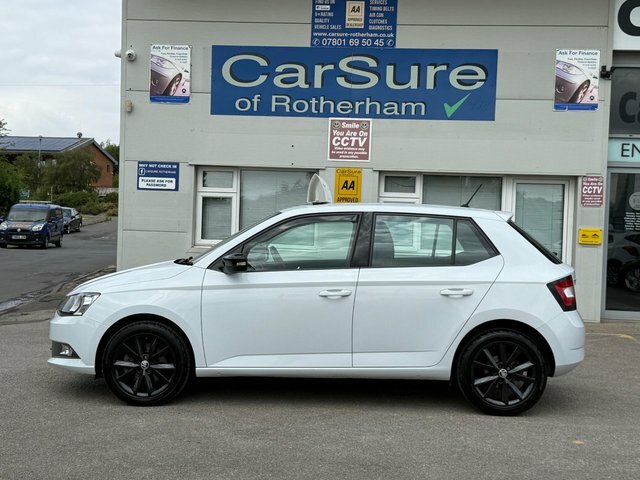Skoda Fabia 1.0 Tsi Redline Hatchback Euro 6 KP18XXB White #2