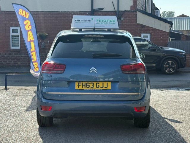 Citroen C4 Picasso 1.6 E-hdi Airdream Exclusive Mpv Manua Blue #3