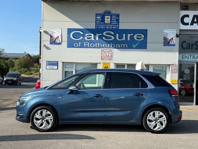 Citroen C4 Picasso 1.6 E-hdi Airdream Exclusive Mpv Manua Blue