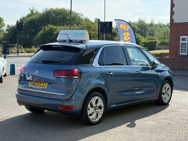 Citroen C4 Picasso 1.6 E-hdi Airdream Exclusive Mpv Manua Blue #4