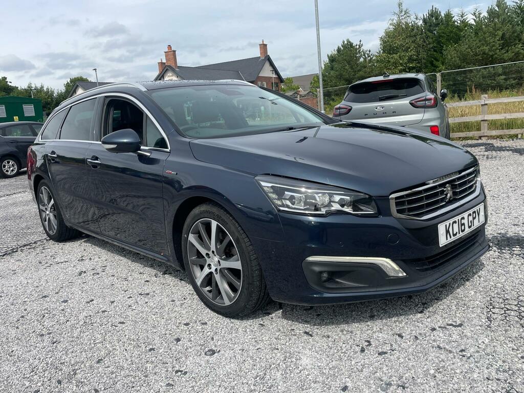 Peugeot 508 SW 2.0 Bluehdi Gt Line Euro 6 Ss Blue #4
