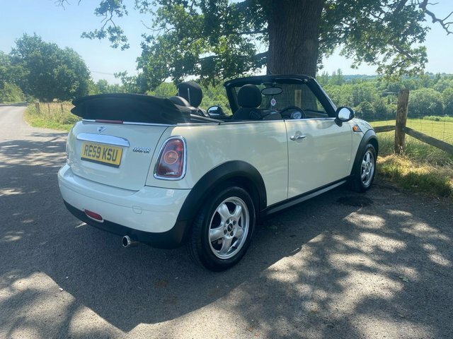 Mini Convertible 2009 1.6 Cooper Convertible Euro White #6