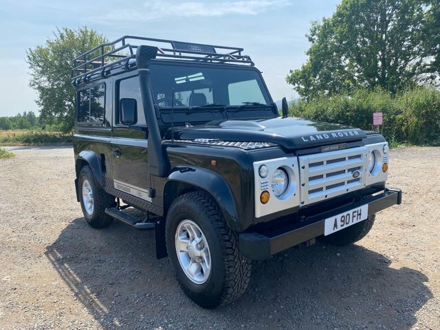 Land Rover 90 1985 Black #5