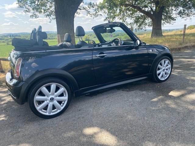 Mini Convertible 2007 1.6 Cooper S Convertible Eu Black #5