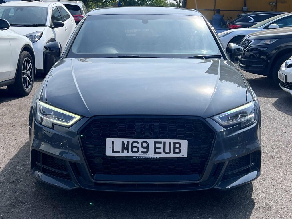 Audi S3 2.0 Tfsi Black Edition Sportback S Tronic Quattro LM69EUB Grey #3