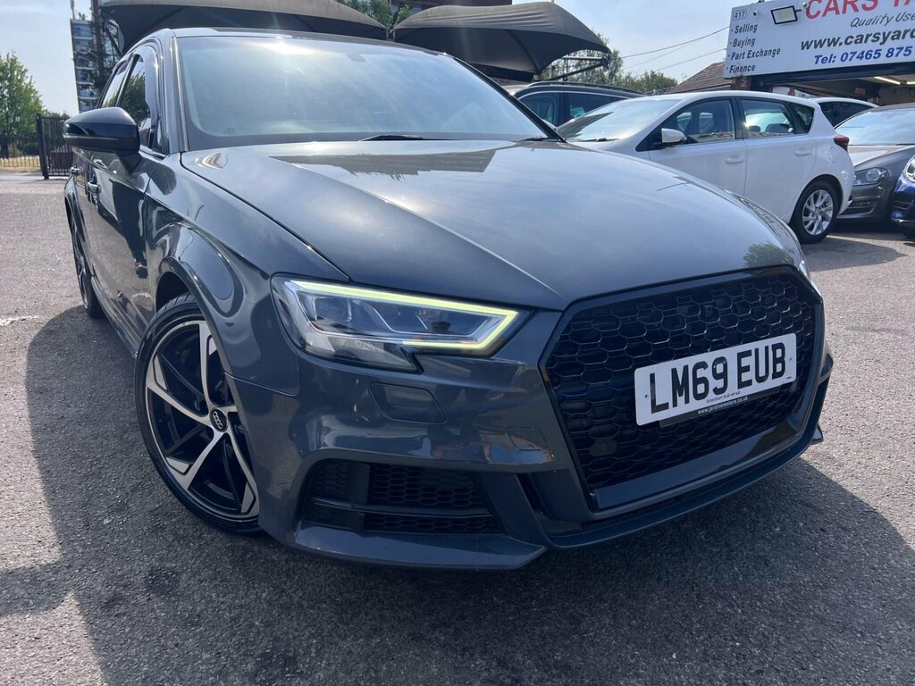 Audi S3 2.0 Tfsi Black Edition Sportback S Tronic Quattro LM69EUB Grey #5
