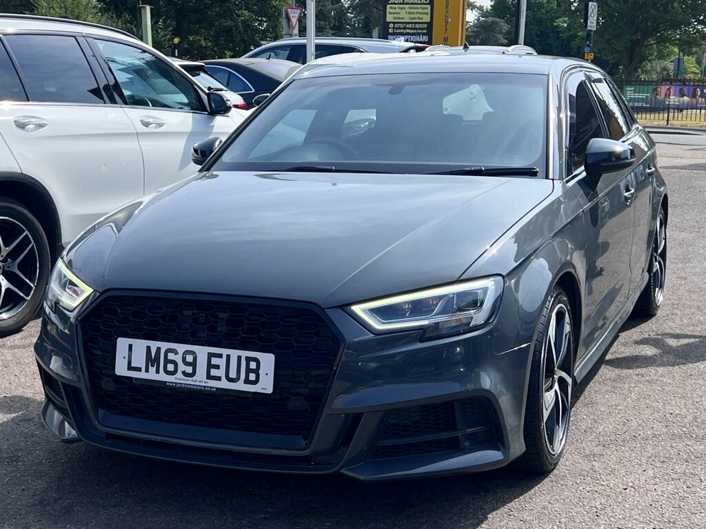 Audi S3 2.0 Tfsi Black Edition Sportback S Tronic Quattro LM69EUB Grey #6