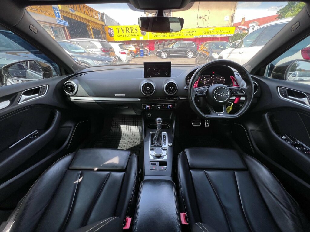 Audi S3 2.0 Tfsi Black Edition Sportback S Tronic Quattro LM69EUB Grey #2