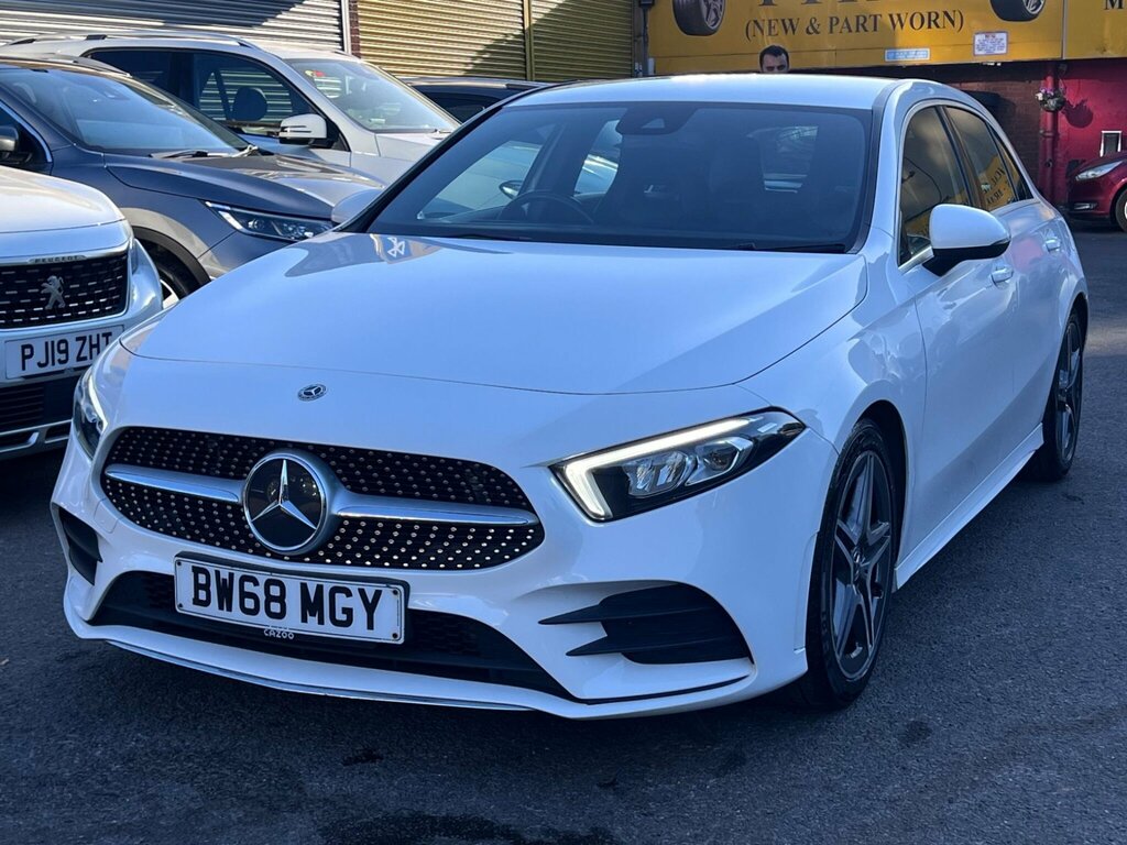 Mercedes-Benz A Class 1.3 A180 Amg Line 7G-dct Euro 6 Ss BW68MGY White #4