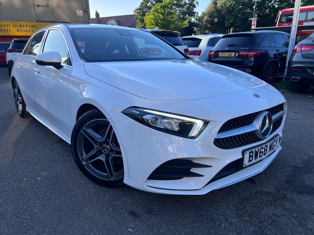Mercedes-Benz A Class 1.3 A180 Amg Line 7G-dct Euro 6 Ss BW68MGY White #6