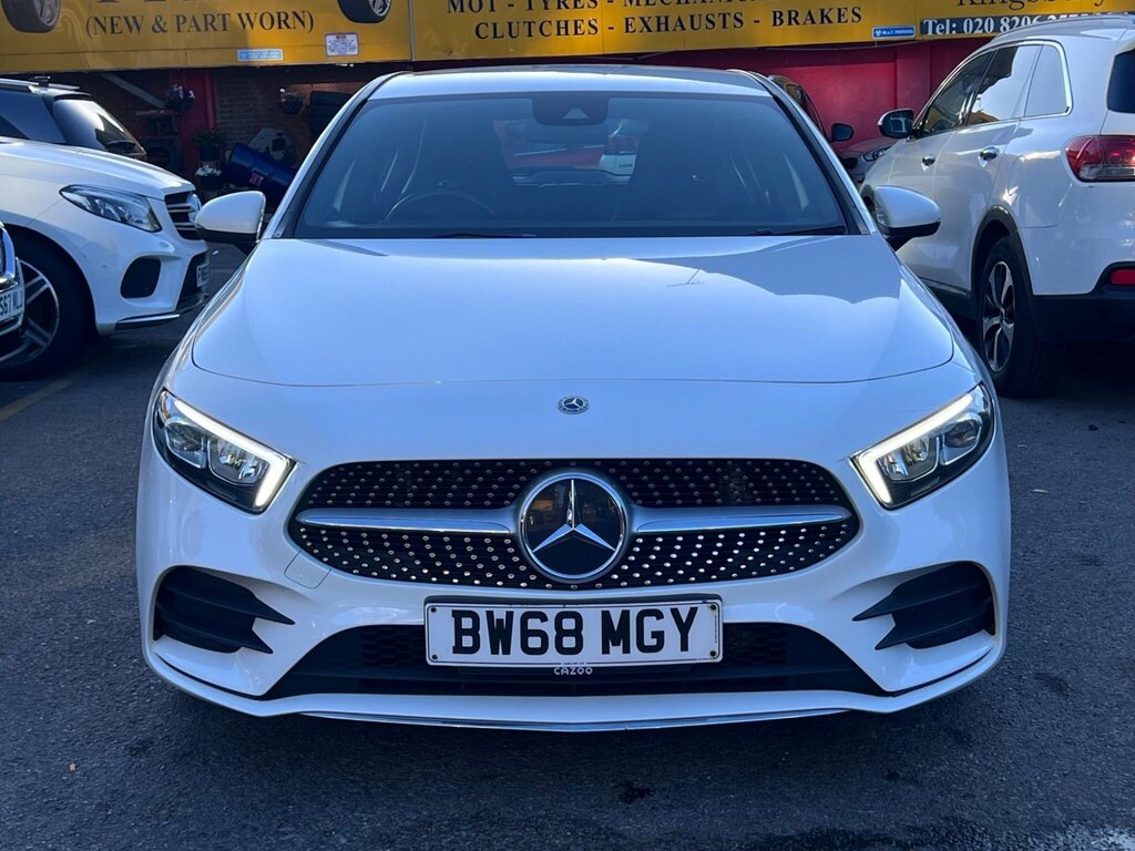 Mercedes-Benz A Class 1.3 A180 Amg Line 7G-dct Euro 6 Ss BW68MGY White #3