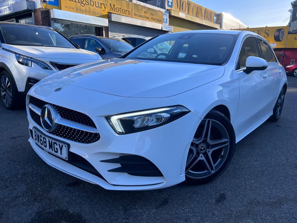 Mercedes-Benz A Class 1.3 A180 Amg Line 7G-dct Euro 6 Ss BW68MGY White #5