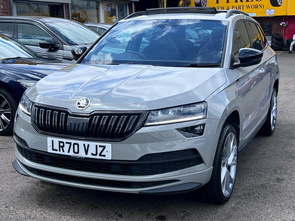 Skoda Karoq 1.5 Tsi Act Sportline Dsg Euro 6 Ss LR70VJZ Grey #6
