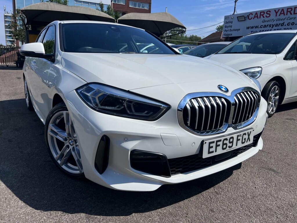 BMW 1 Series 1.5 118I M Sport Hatchback Dct Euro 6 EF69FGX White #4