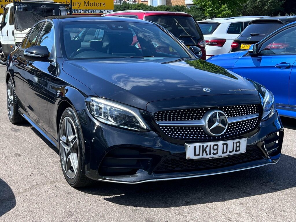 Mercedes-Benz C Class 1.5 C200 Mhev Eq Boost Amg Line Premium G-tronic Black