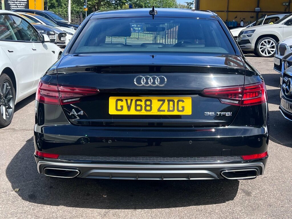 Audi A4 2.0 Tfsi 35 Sport Saloon Euro 6 White #12