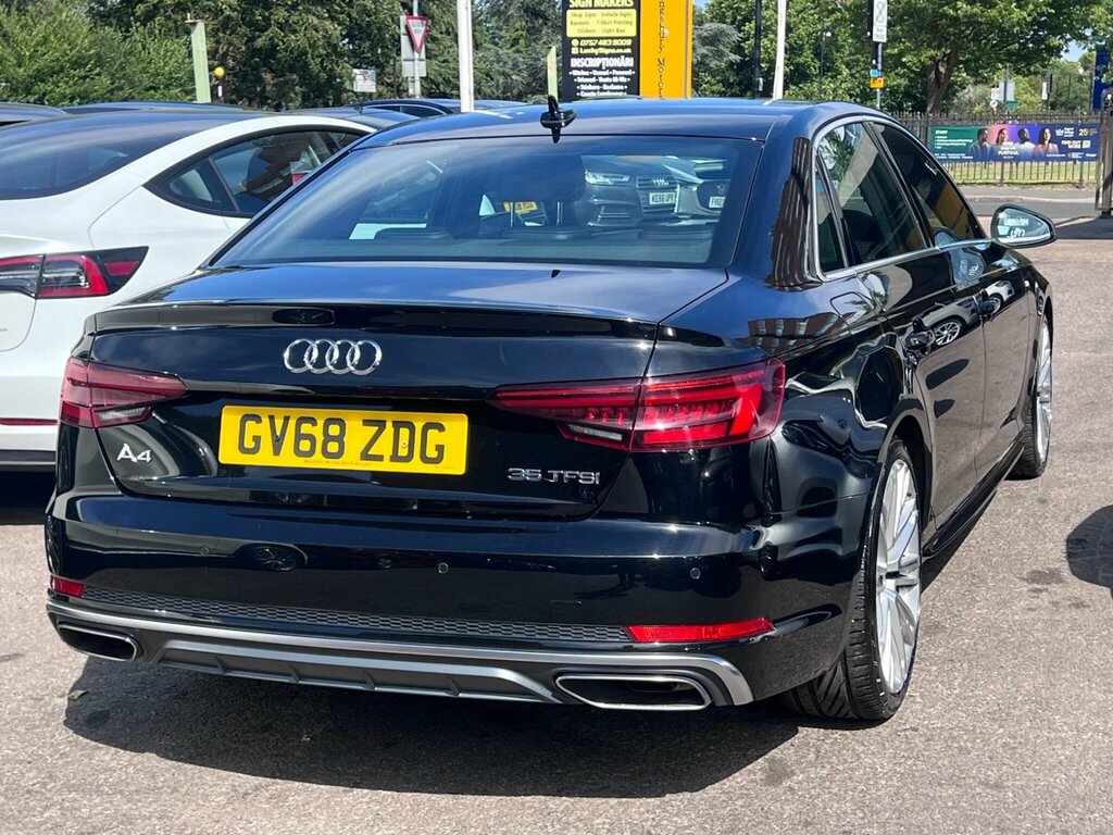 Audi A4 2.0 Tfsi 35 Sport Saloon Euro 6 White #9