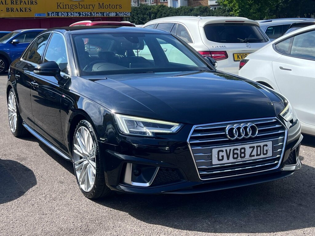Audi A4 2.0 Tfsi 35 S Line S Tronic Euro 6 Ss Black #4