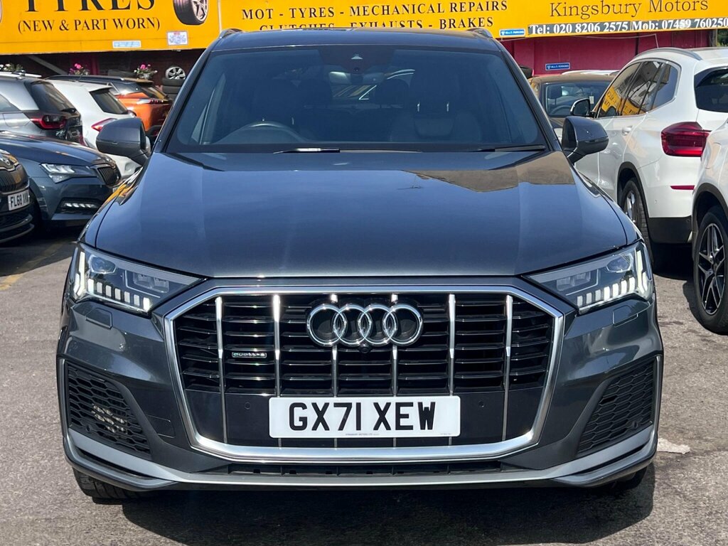 Audi Q7 3.0 Tfsi V6 55 S Line Tiptronic Quattro Euro 6 S GX71XEW Grey #3