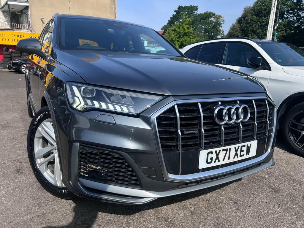 Audi Q7 3.0 Tfsi V6 55 S Line Tiptronic Quattro Euro 6 S GX71XEW Grey #5