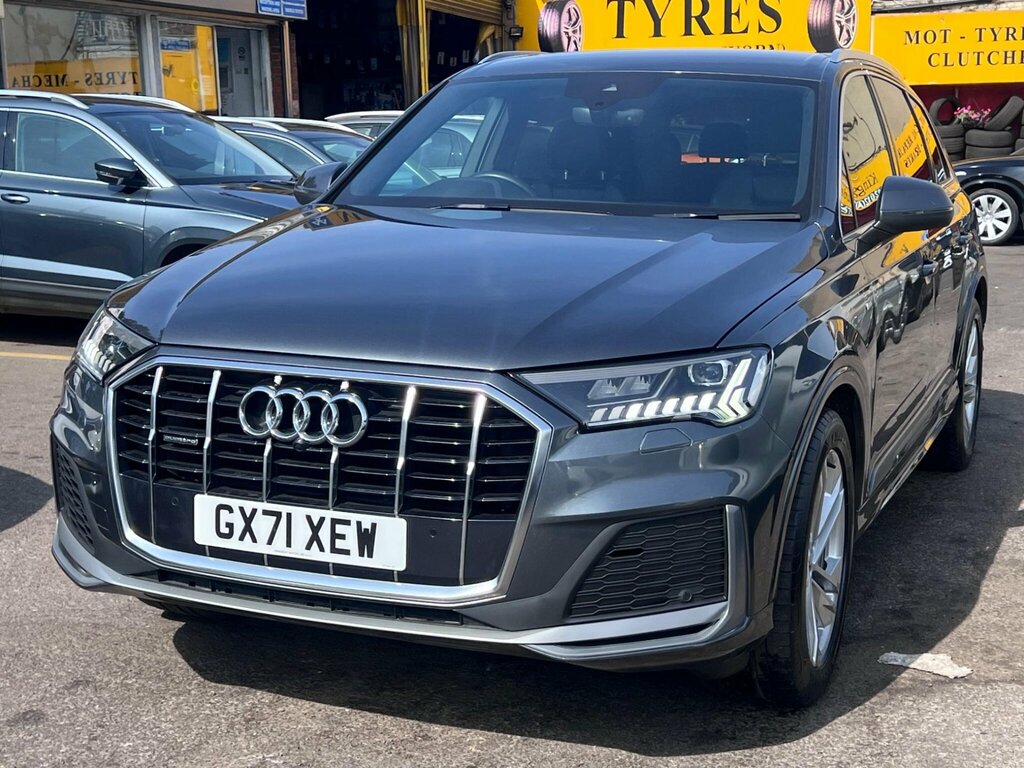 Audi Q7 3.0 Tfsi V6 55 S Line Tiptronic Quattro Euro 6 S GX71XEW Grey #6