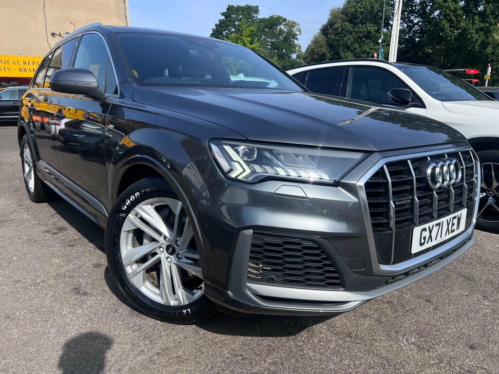 Audi Q7 3.0 Tfsi V6 55 S Line Tiptronic Quattro Euro 6 S GX71XEW Grey #4