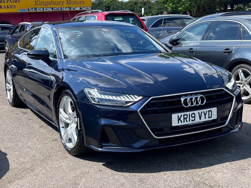 Audi A7 2.0 Tfsi 45 S Line Sportback S Tronic Q Blue