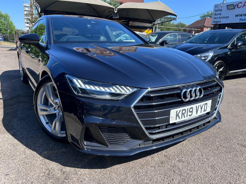 Audi A7 2.0 Tfsi 45 S Line Sportback S Tronic Q Blue