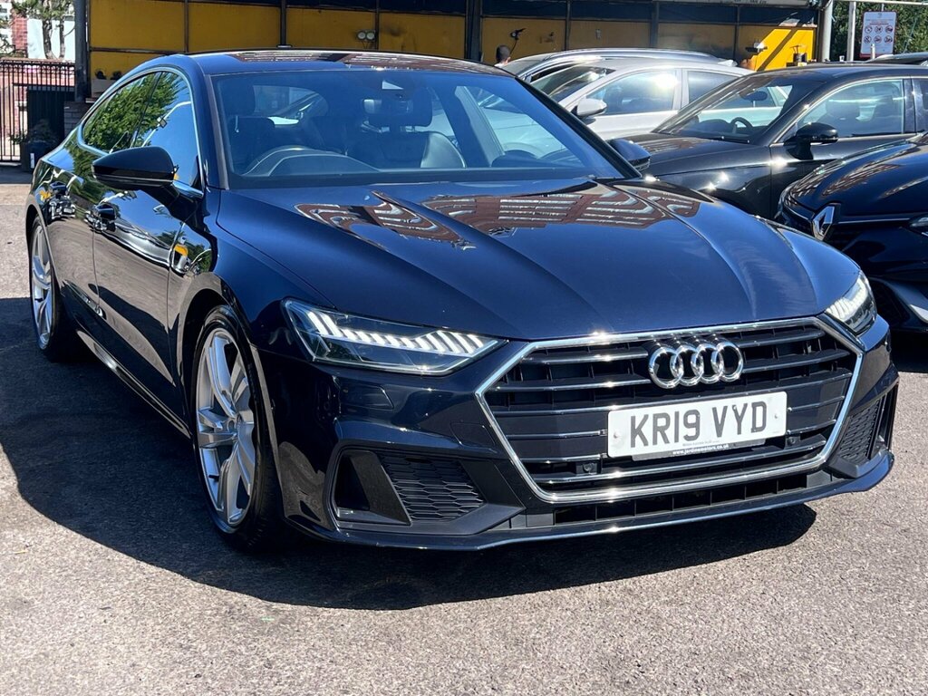 Audi A7 2.0 Tfsi 45 S Line Sportback S Tronic Q Blue #5