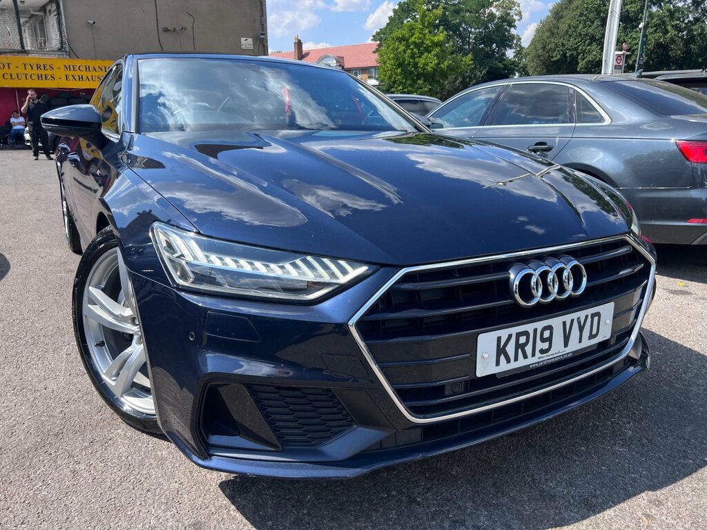 Audi A7 2.0 Tfsi 45 S Line Sportback S Tronic Q Blue #5