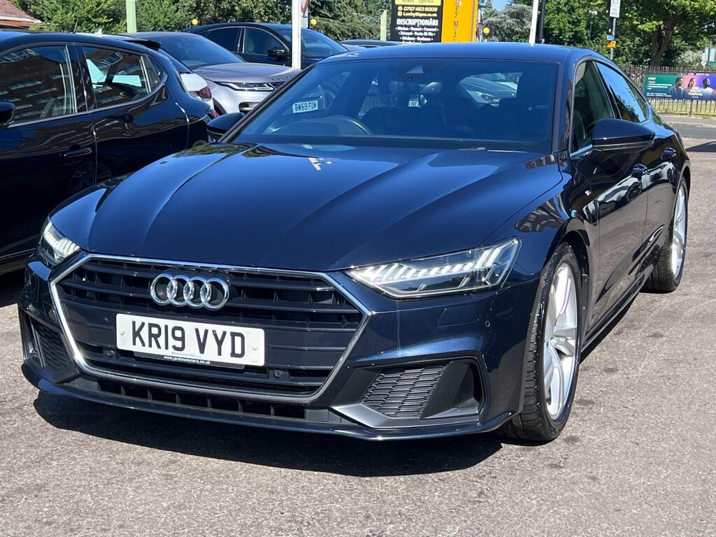 Audi A7 2.0 Tfsi 45 S Line Sportback S Tronic Q Blue #6