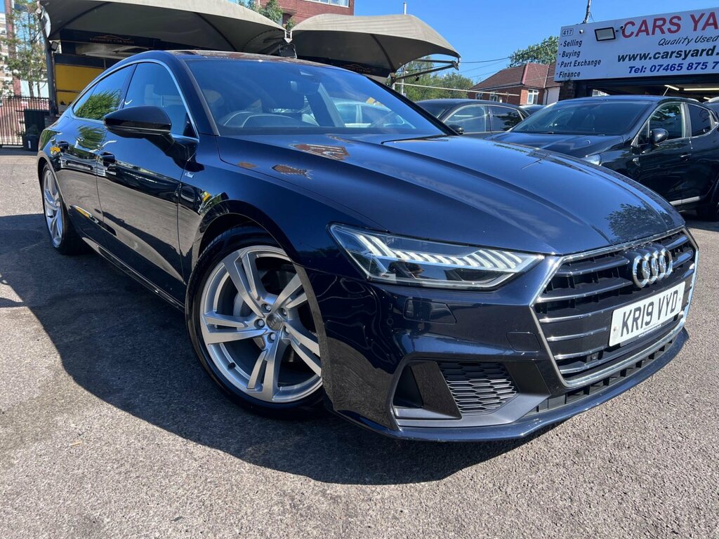 Audi A7 2.0 Tfsi 45 S Line Sportback S Tronic Q Blue #4
