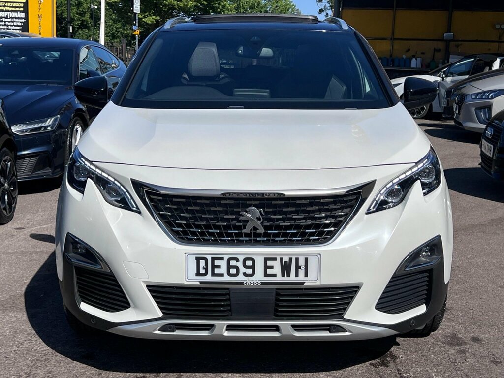 Peugeot 3008 1.6 Puretech Gt Line Premium Eat Euro 6 Ss White #3